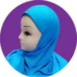 حجاب قطن مكون من قطعة واحدة